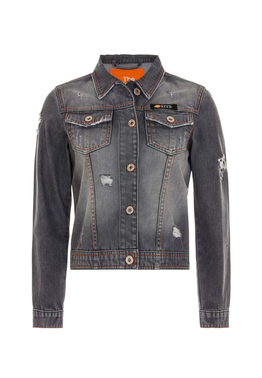 Джинсовая куртка с контрастными швами CIPO & BAXX, серый
Джинсовая куртка с контрастными швами CIPO & BAXX, серый