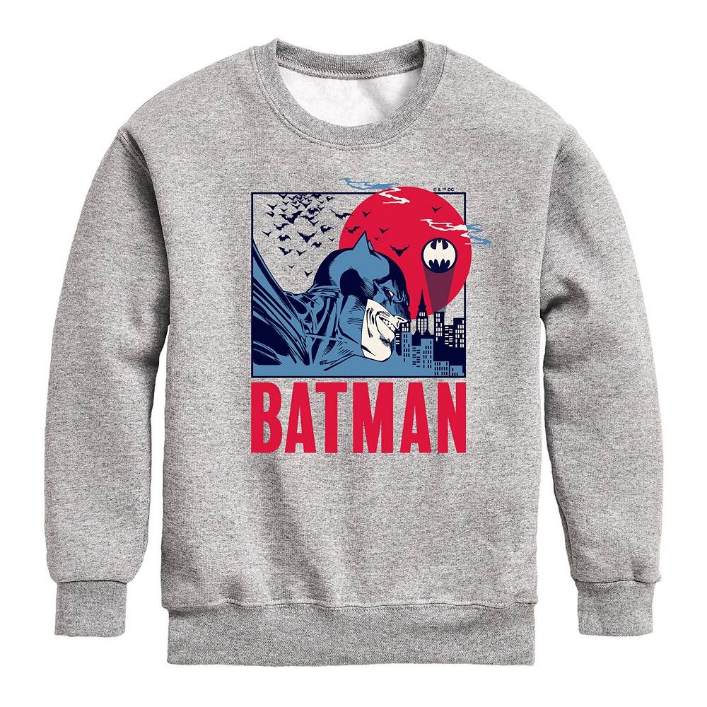 Флисовый свитшот для мальчиков 8–20 лет с изображением DC Comics, Бэтмена, Готэм-сити Licensed Character, цвет Athletic Heather
Флисовый свитшот для мальчиков 8–20 лет с изображением DC Comics, Бэтмена, Готэм-сити Licensed Character, цвет Athletic Heather