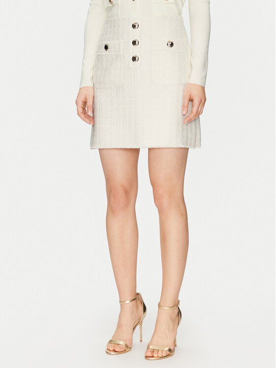 Облегающая мини-юбка 251-JABI Morgan, экрю
Облегающая мини-юбка 251-JABI Morgan, экрю