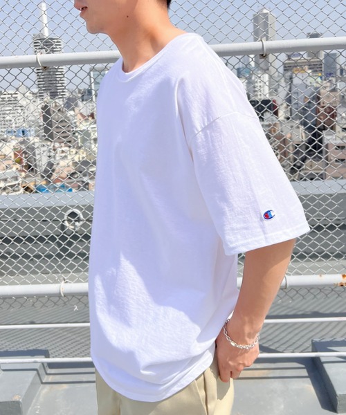 Футболка Champion оверсайз, хлопок, короткий рукав, белая
Футболка Champion оверсайз, хлопок, короткий рукав, белая