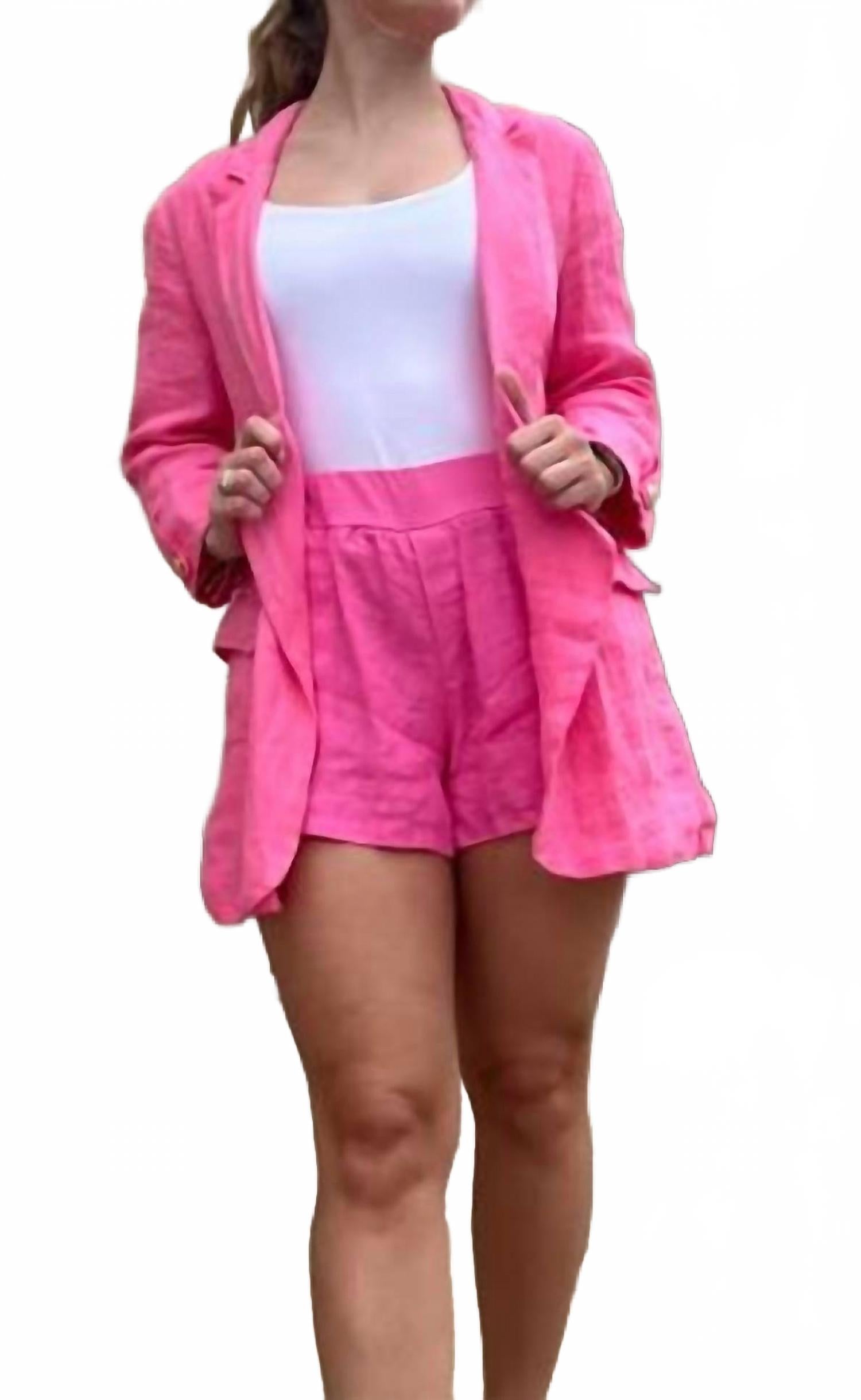 Шорты Ellison розовые Sofia Collections
Шорты Ellison розовые Sofia Collections