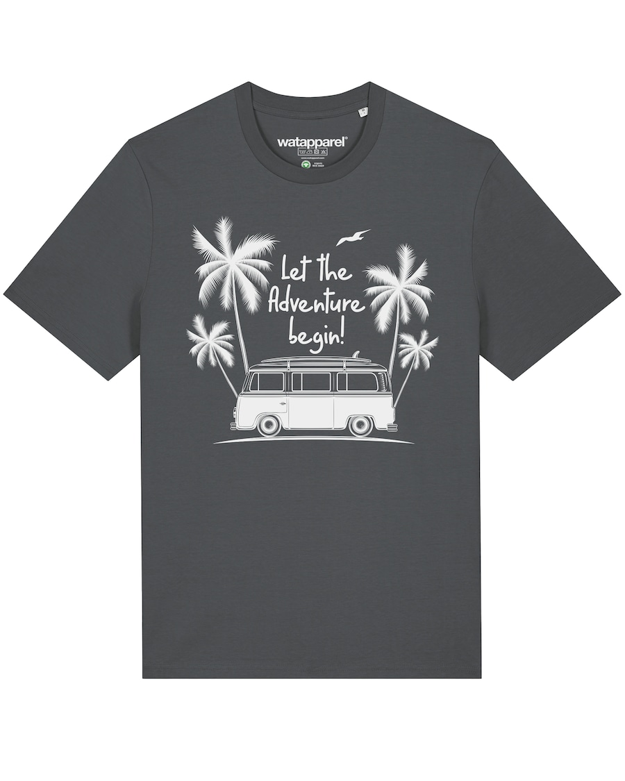 Рубашка Watapparel Let the adventure begin, антрацит
Рубашка Watapparel Let the adventure begin, антрацит