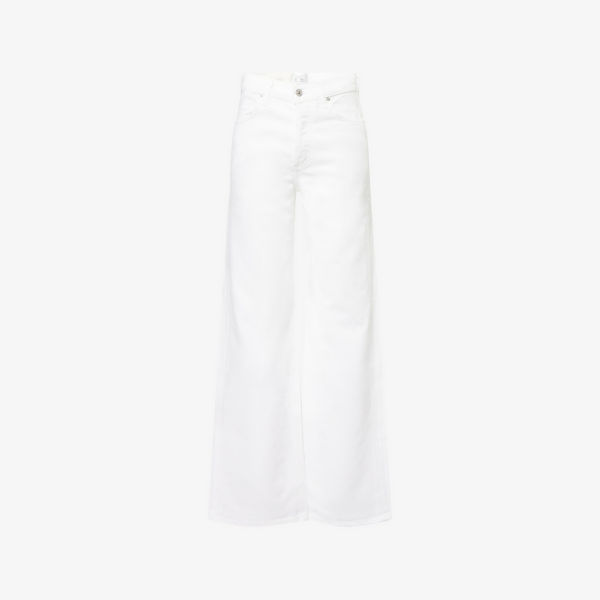 Джинсы Citizens Of Humanity Annina с высокой посадкой и широкими штанинами, белый
Джинсы Citizens Of Humanity Annina с высокой посадкой и широкими штанинами, белый