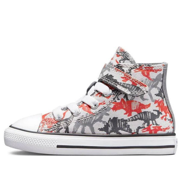 Кроссовки chuck taylor all star 1v dino daze hi 'multi-color' Converse, серый 
Кроссовки chuck taylor all star 1v dino daze hi 'multi-color' Converse, серый