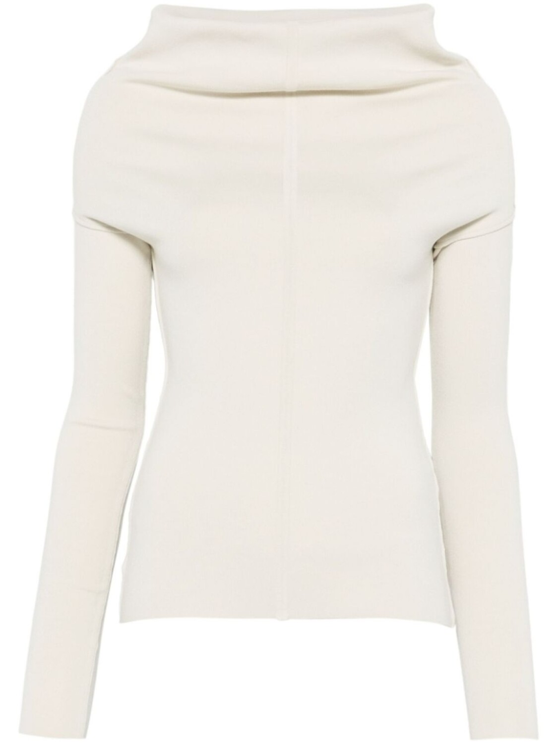 Rick Owens топ с длинными рукавами и драпировкой, нейтральный
Rick Owens топ с длинными рукавами и драпировкой, нейтральный