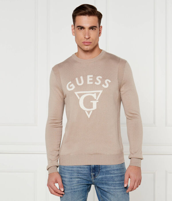 Свитер Guess Jeans Edgar Regular Fit, бежевый
Свитер Guess Jeans Edgar Regular Fit, бежевый