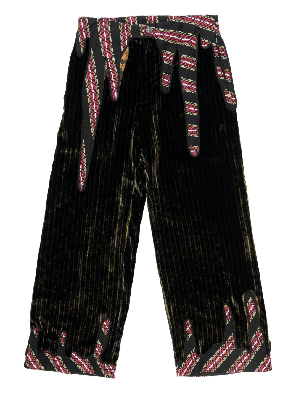Бархатные брюки в технике пэчворк COMMUNS, черный
Бархатные брюки в технике пэчворк COMMUNS, черный