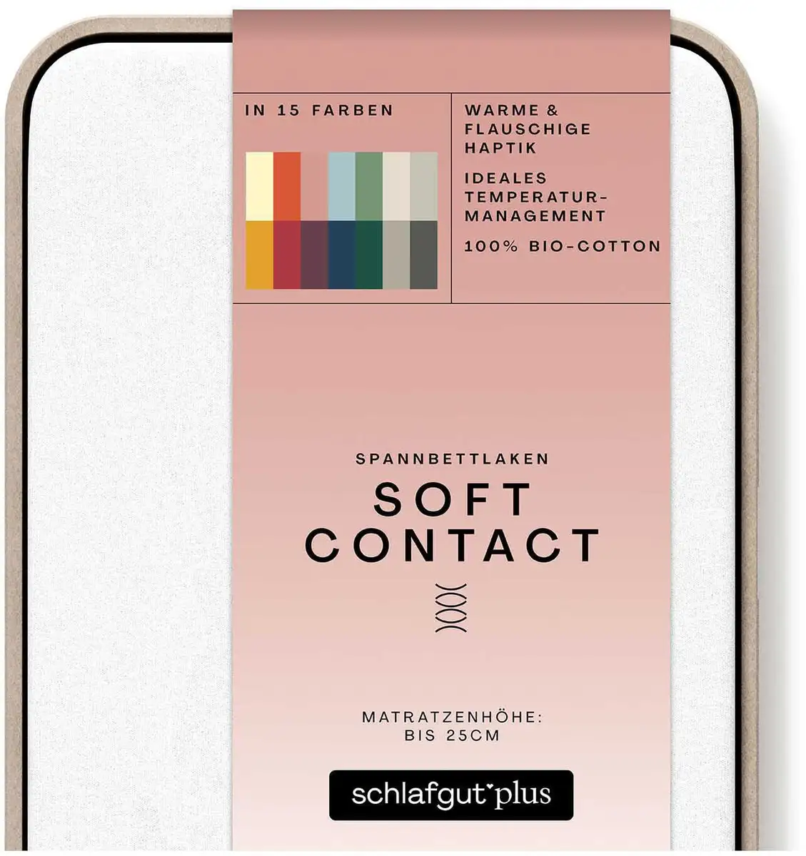 Простыня Schlafgut "Soft Contact", 100% органический хлопок 90-100х190-200 см, 1 шт., цвет Sand Light
Простыня Schlafgut "Soft Contact", 100% органический хлопок 90-100х190-200 см, 1 шт., цвет Sand Light