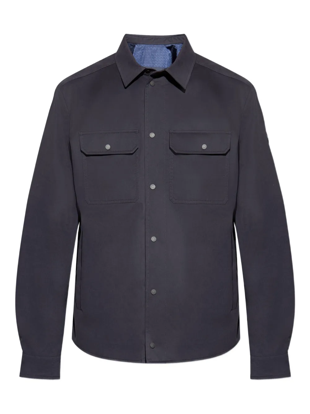 Рубашка с нашивкой-логотипом MONCLER, синий
Рубашка с нашивкой-логотипом MONCLER, синий