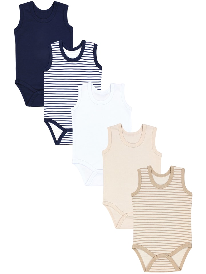 TupTam Комплект из 5 боди-майок для мальчиков, бежево-голубой цвет
TupTam Комплект из 5 боди-майок для мальчиков, бежево-голубой цвет