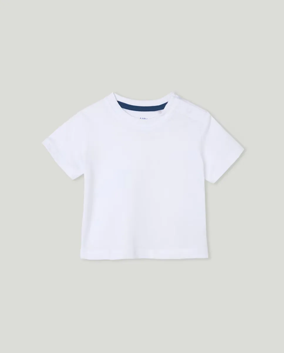 Базовая футболка с коротким рукавом для мальчика Baby El Corte Inglés, белый
Базовая футболка с коротким рукавом для мальчика Baby El Corte Inglés, белый