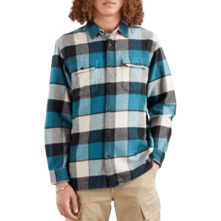 Футболка мужская синяя в клетку Levis
Футболка мужская синяя в клетку Levis