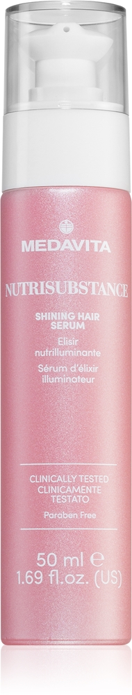 Сыворотка для волос Nutrisubstance shining hair serum, укрепляющая волосы и придающая им блеск Medavita, 50 мл
Сыворотка для волос Nutrisubstance shining hair serum, укрепляющая волосы и придающая им блеск Medavita, 50 мл
