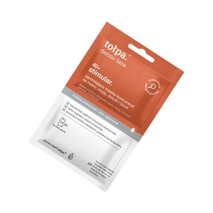 TOŁPA DERMO FACE 40+ Стимулирующая укрепляющая маска-концентрат 2x6 мл
TOŁPA DERMO FACE 40+ Стимулирующая укрепляющая маска-концентрат 2x6 мл