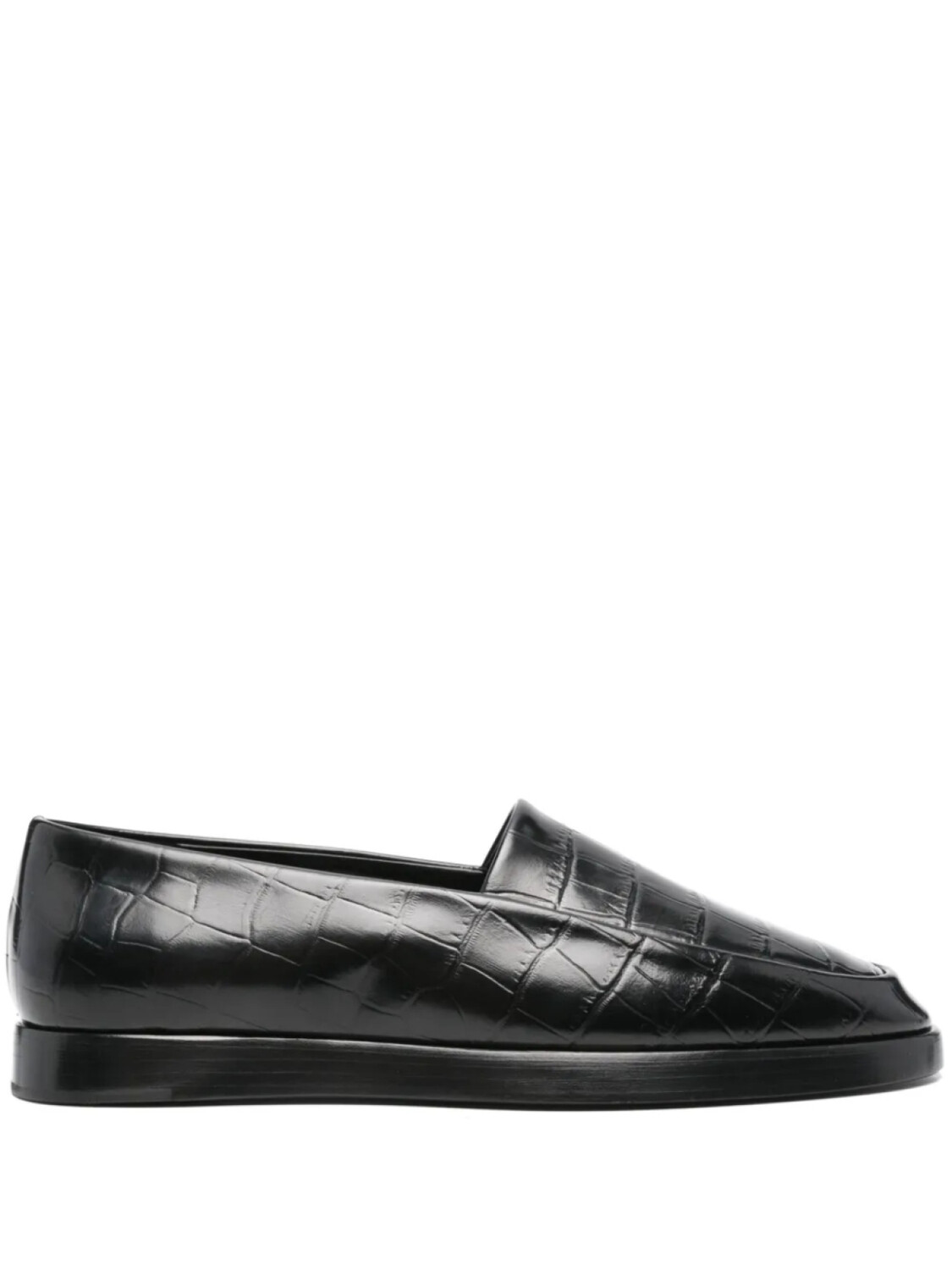 Fear Of God лоферы с тиснением под крокодила, черный
Fear Of God лоферы с тиснением под крокодила, черный