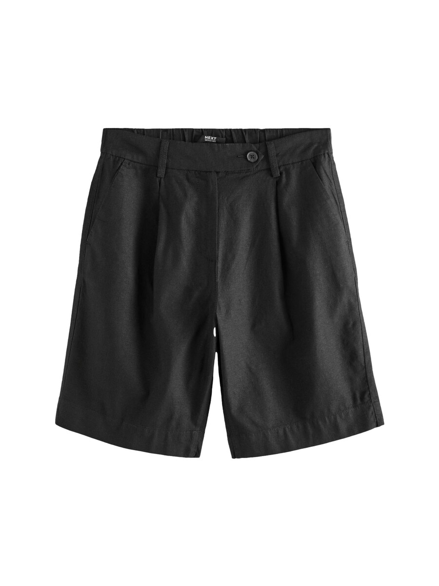 Обычные брюки в складку спереди Next, черный
Обычные брюки в складку спереди Next, черный