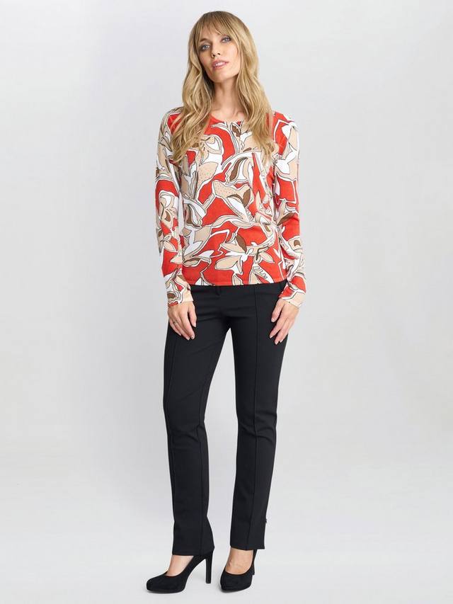 Джемпер с цветочными стразами от jadelyn Gina Bacconi, цвет Orange/Multi
Джемпер с цветочными стразами от jadelyn Gina Bacconi, цвет Orange/Multi