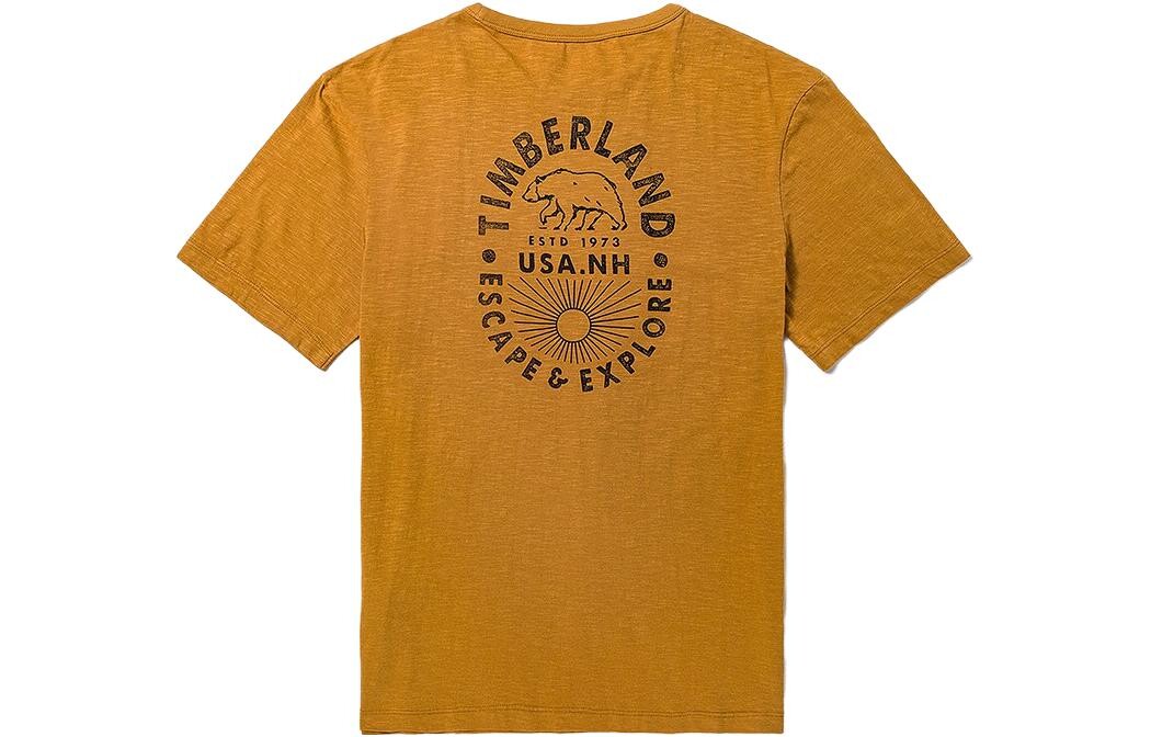 Футболка мужская пшеничная Timberland, цвет Wheat 
Футболка мужская пшеничная Timberland, цвет Wheat