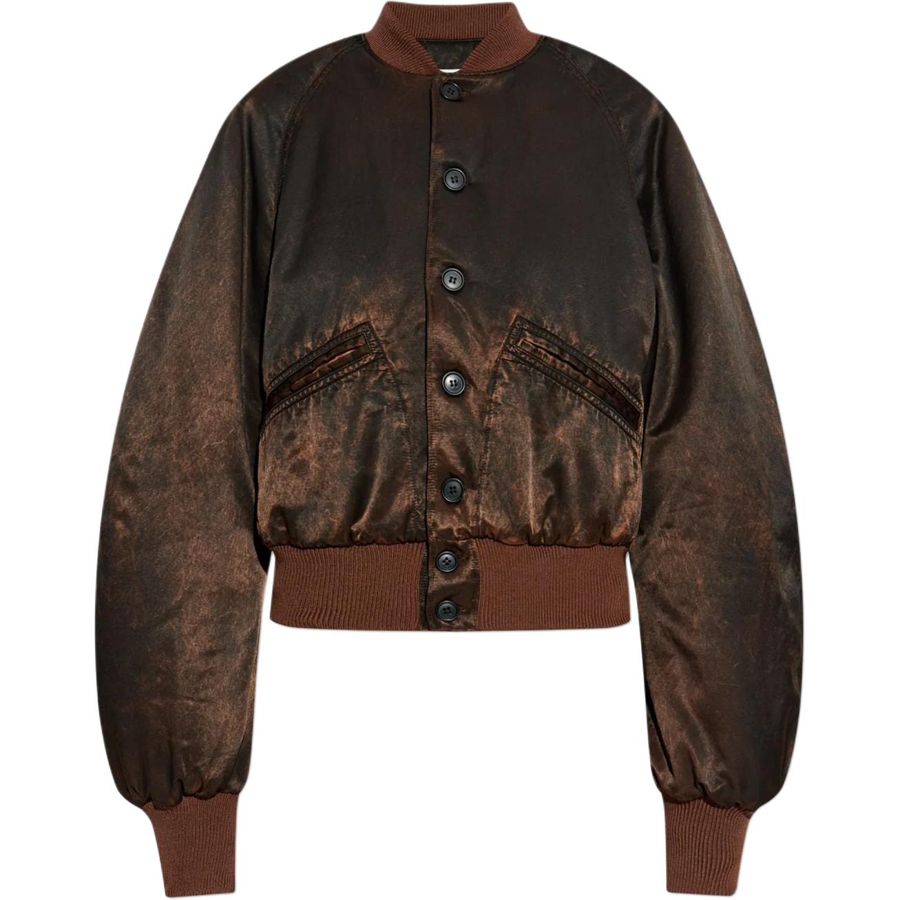 Куртка-бомбер с рукавами реглан Mm6 Maison Margiela, коричневый
Куртка-бомбер с рукавами реглан Mm6 Maison Margiela, коричневый