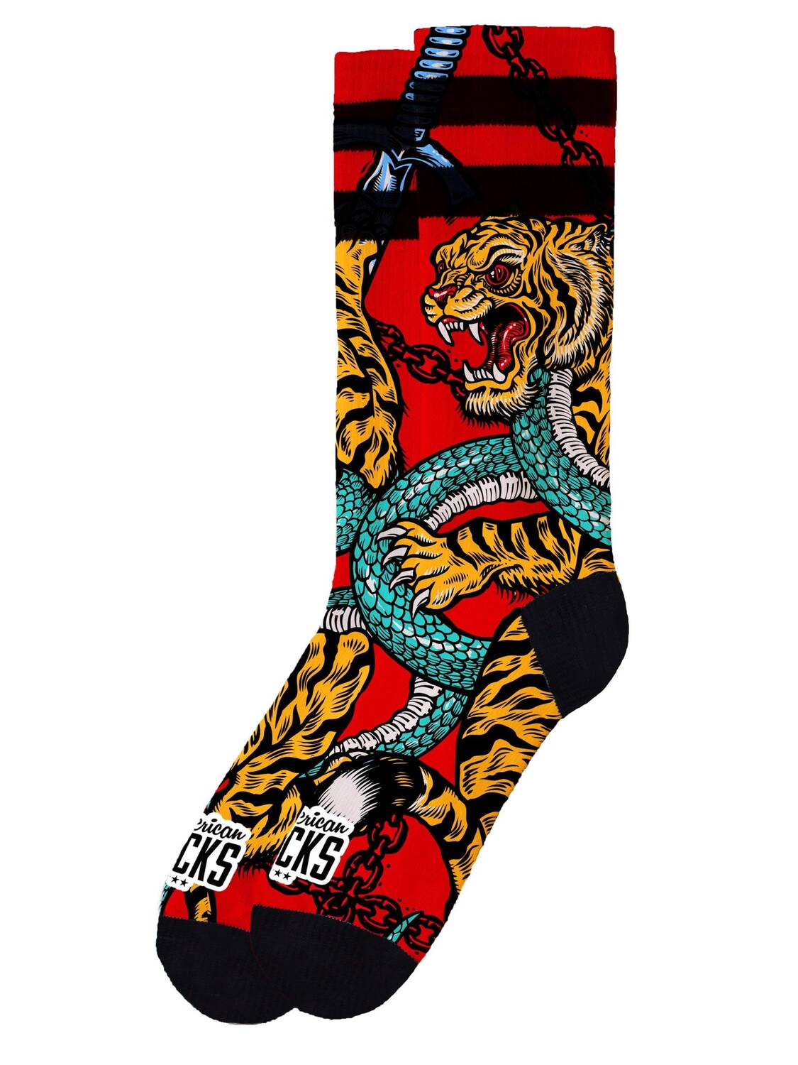 American Socks Носки 'Bengala' в черном цвете
American Socks Носки 'Bengala' в черном цвете