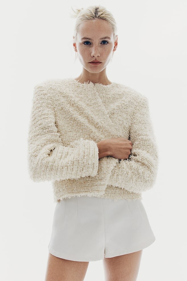 Куртка из структурированной ткани H&M, бежевый
Куртка из структурированной ткани H&M, бежевый