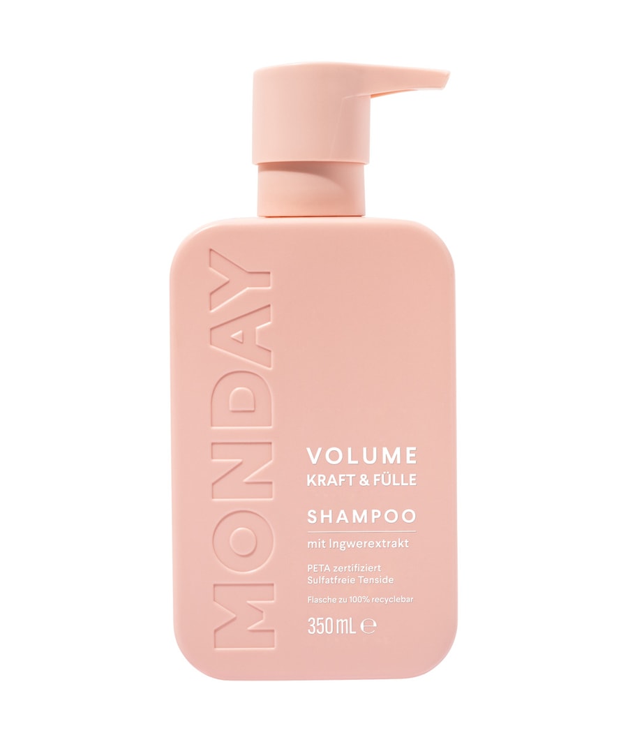 Шампунь для волос MONDAY Haircare Volume Kraft & Fülle, 350 ml
Шампунь для волос MONDAY Haircare Volume Kraft & Fülle, 350 ml