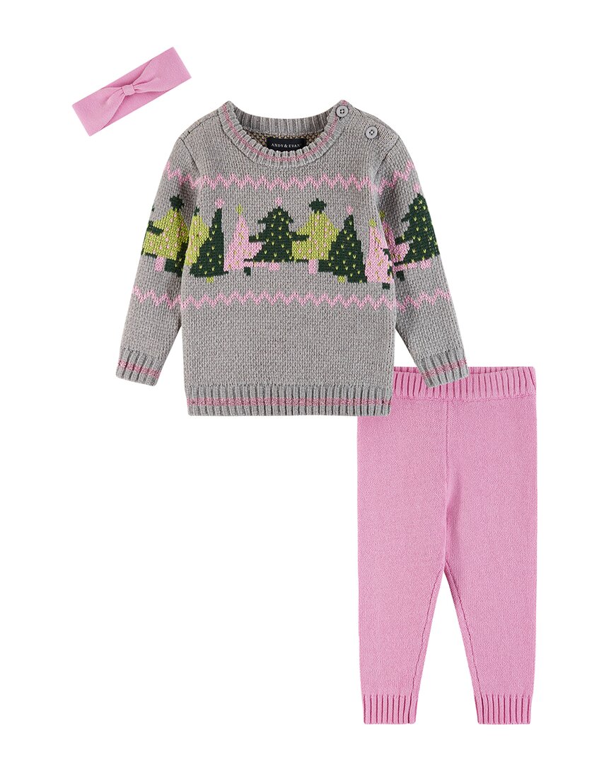 Комплект свитеров из шенилла от Andy & Evan, серый
Комплект свитеров из шенилла от Andy & Evan, серый