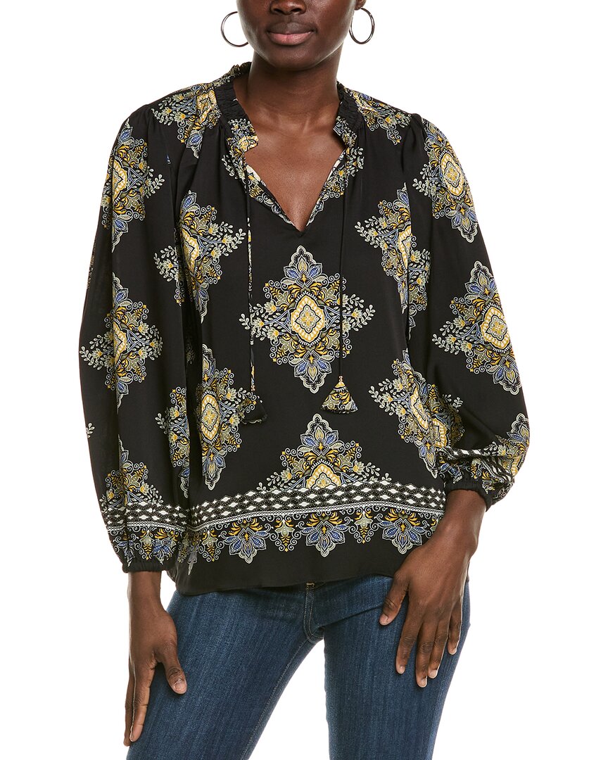 Elie Tahari Блуза Tani из смесового шелка Elie Tahari, черный
Elie Tahari Блуза Tani из смесового шелка Elie Tahari, черный