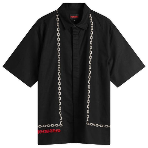 Рубашка с цепочкой Pleasures, черный
Рубашка с цепочкой Pleasures, черный