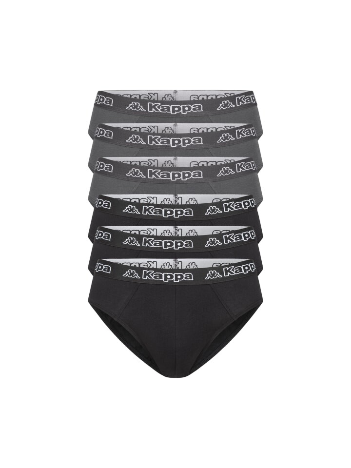 Трусы Kappa, цвет 3xschwarz/3xanthrazit
Трусы Kappa, цвет 3xschwarz/3xanthrazit
