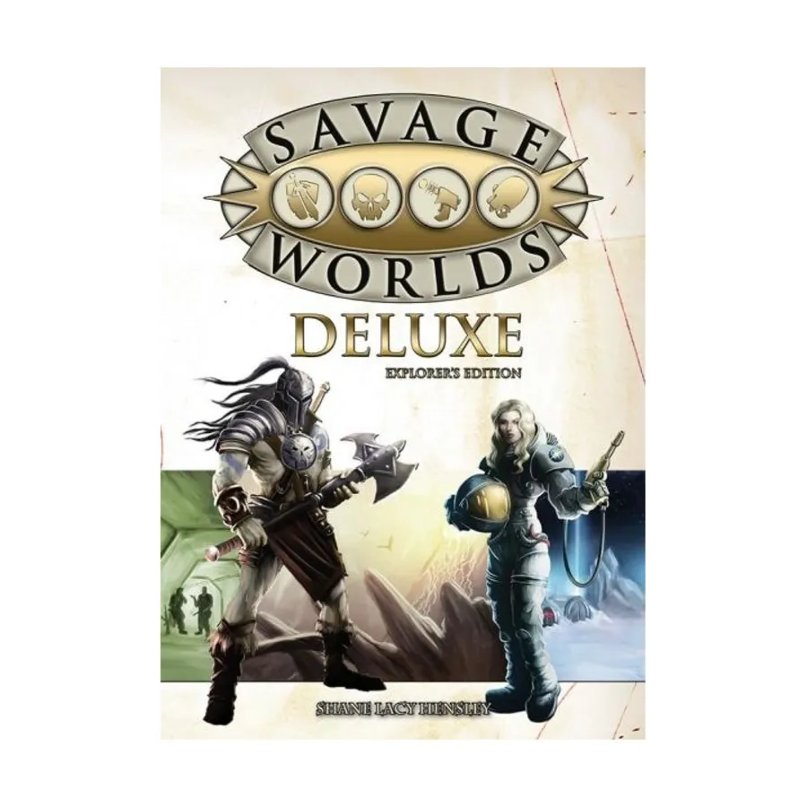 Savage Worlds (Deluxe Explorer's Edition), Savage Worlds (Pinnacle/Great White Games), мягкая обложка
Savage Worlds (Deluxe Explorer's Edition), Savage Worlds (Pinnacle/Great White Games), мягкая обложка