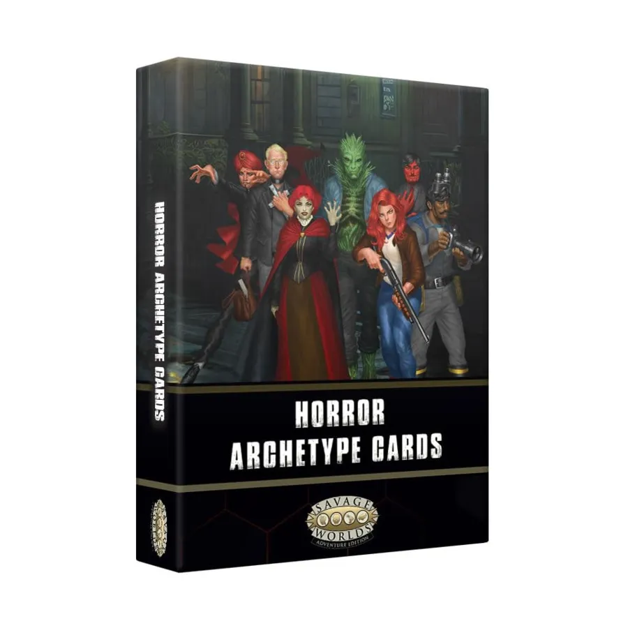 Бокс-сет Horror Companion - Archetype Cards, Savage Worlds - Adventure Edition
Бокс-сет Horror Companion - Archetype Cards, Savage Worlds - Adventure Edition