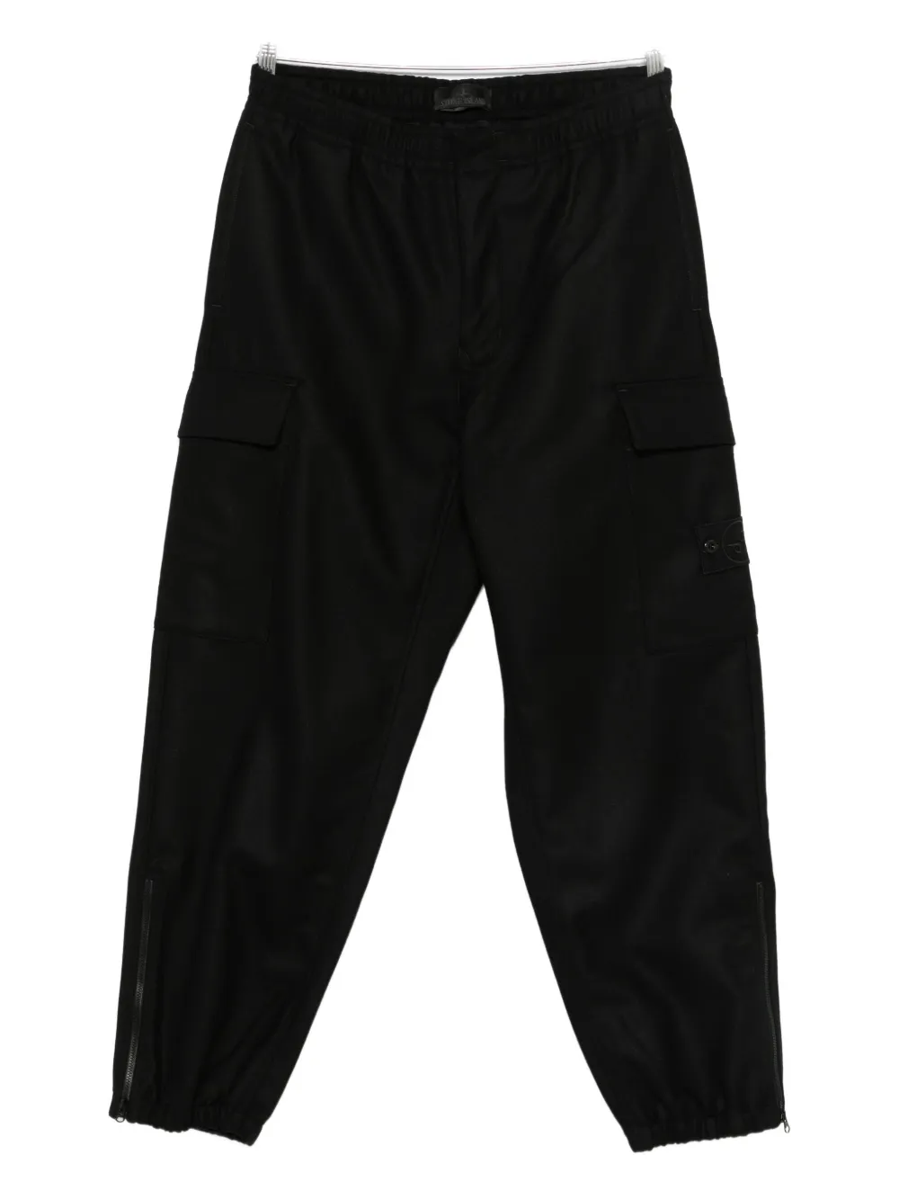 Карго-брюки с молниями на щиколотках Stone Island, черный 
Карго-брюки с молниями на щиколотках Stone Island, черный