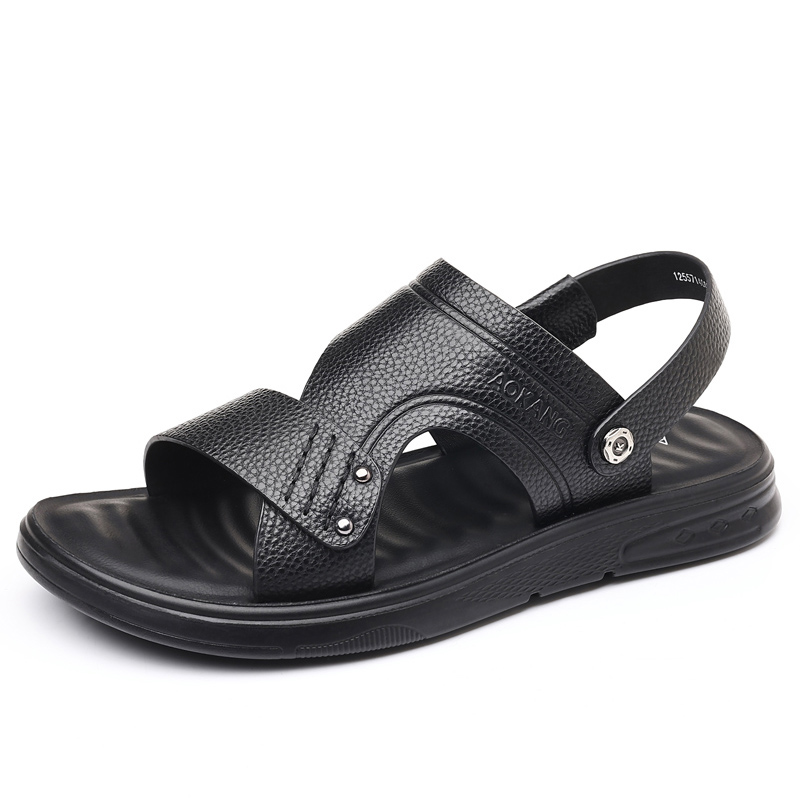 Пляжные сандалии мужские AOKANG, Black 
Пляжные сандалии мужские AOKANG, Black