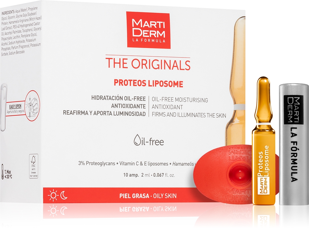 Оригинальные ампулы для разглаживания и осветления кожи с липосомами Proteos Martiderm, 10× 2 мл
Оригинальные ампулы для разглаживания и осветления кожи с липосомами Proteos Martiderm, 10× 2 мл