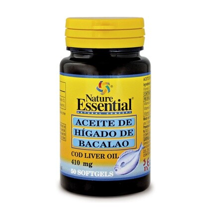 Nature Ess Aceite De Higado De Bacalao 410 мг 50 перласов, Желтый, Nature Ess Aceite De Higado De Bacalao 410 мг 50 перласов
Nature Ess Aceite De Higado De Bacalao 410 мг 50 перласов, Желтый, Nature Ess Aceite De Higado De Bacalao 410 мг 50 перласов