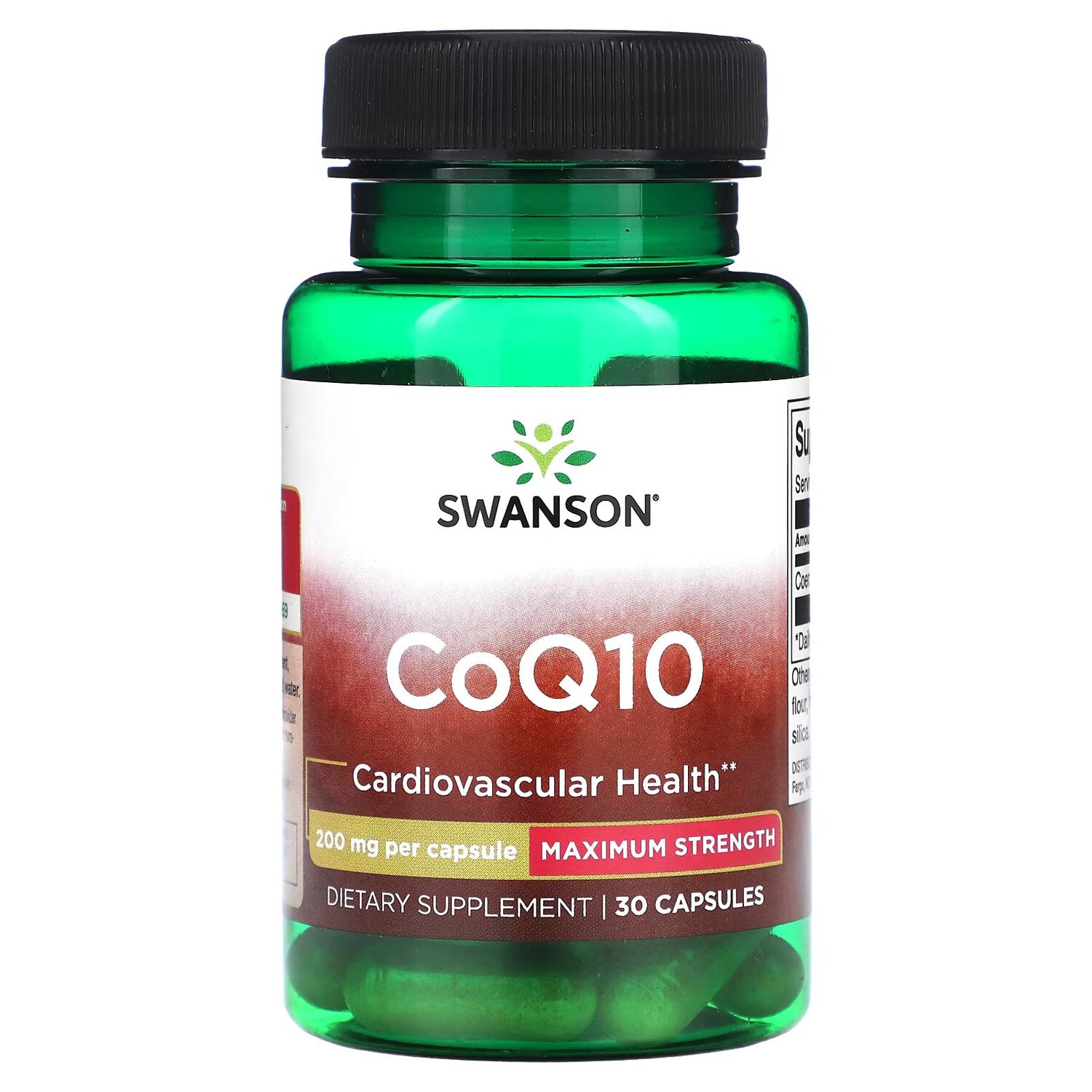 CoQ10, максимальная сила, 200 мг, 30 капсул Swanson
CoQ10, максимальная сила, 200 мг, 30 капсул Swanson