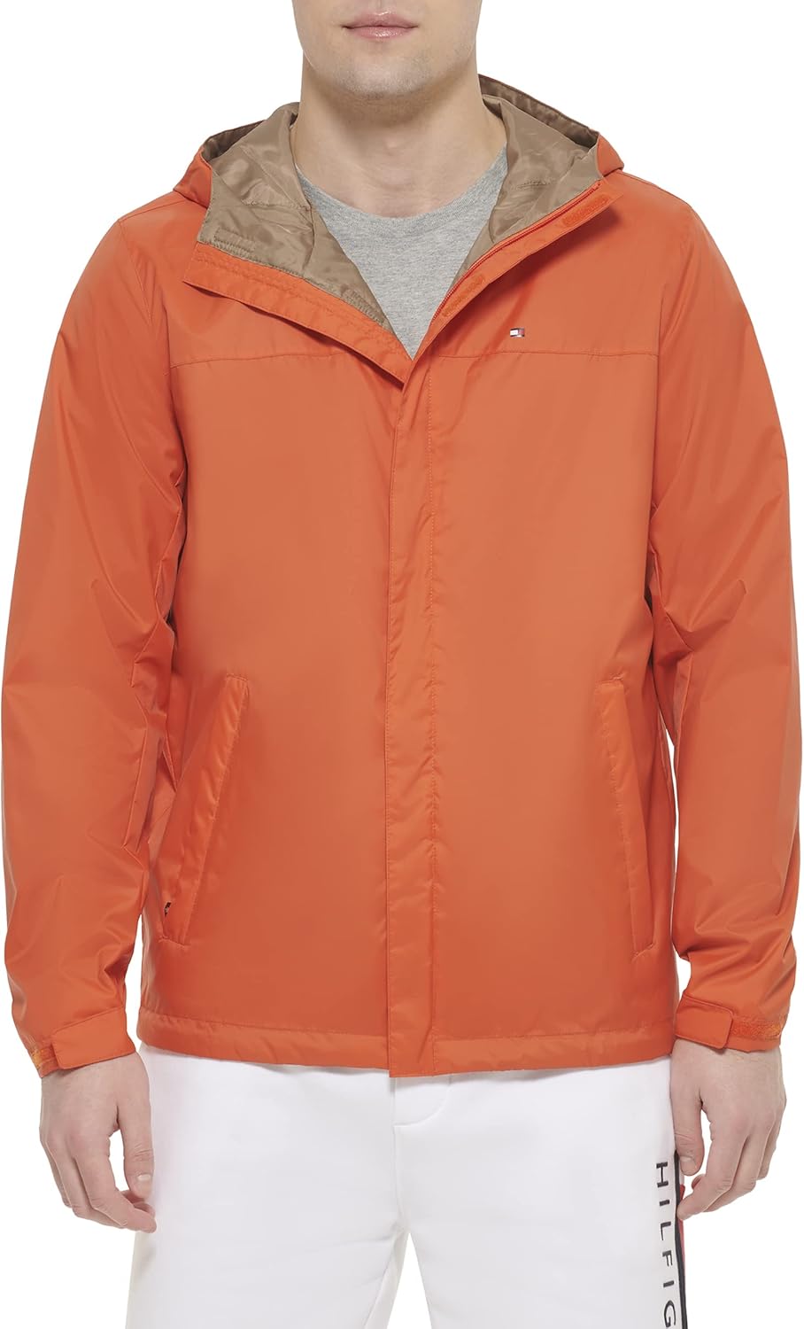 Мужская легкая дышащая водонепроницаемая куртка с капюшоном Tommy Hilfiger, Orange
Мужская легкая дышащая водонепроницаемая куртка с капюшоном Tommy Hilfiger, Orange