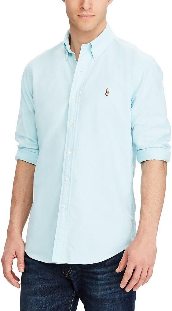 POLO RALPH LAUREN Мужская классическая рубашка Oxford Performance, Blue
POLO RALPH LAUREN Мужская классическая рубашка Oxford Performance, Blue
