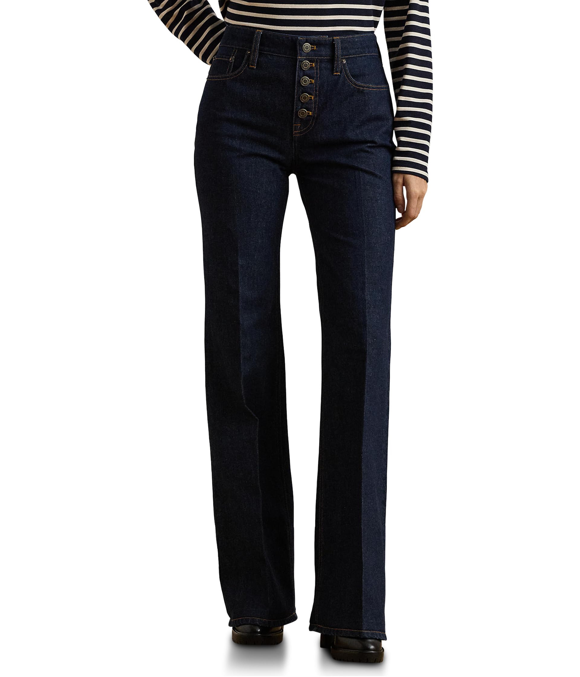 Джинсы Lauren Ralph Lauren Petite Retro Flare Full Length Flare, цвет Rinse Wash
Джинсы Lauren Ralph Lauren Petite Retro Flare Full Length Flare, цвет Rinse Wash