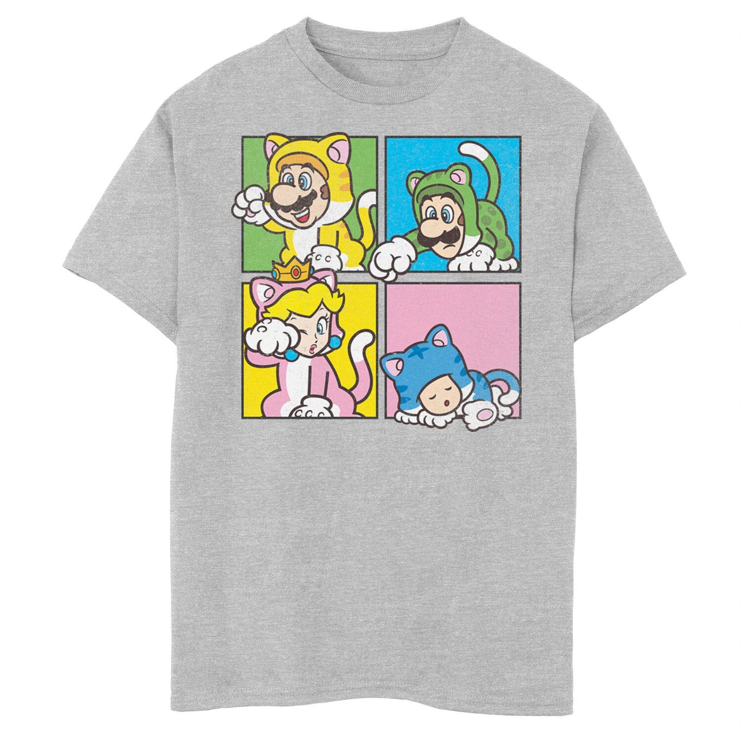 Футболка с портретами персонажей Super Mario 3D Bowser's Fury для мальчиков 8–20 лет Licensed Character
Футболка с портретами персонажей Super Mario 3D Bowser's Fury для мальчиков 8–20 лет Licensed Character