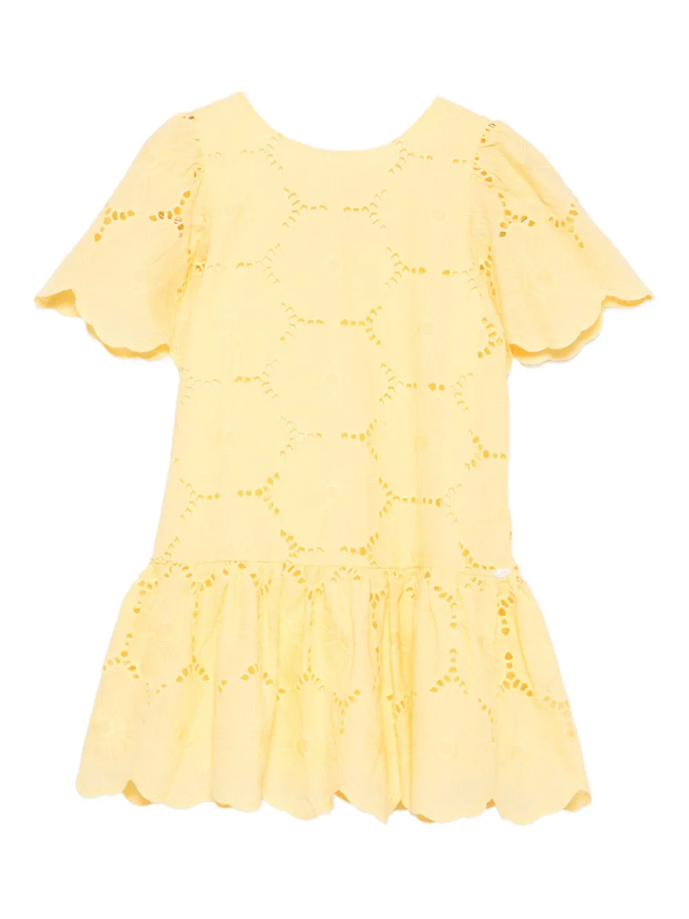 Ярусное платье бродери-англез Tartine Et Chocolat, желтый
Ярусное платье бродери-англез Tartine Et Chocolat, желтый