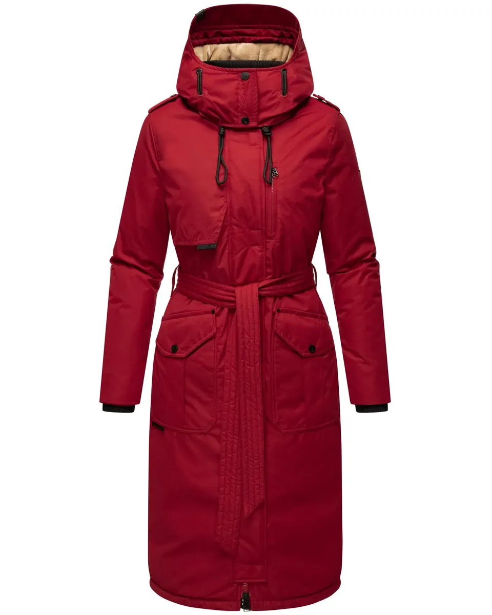 Зимнее пальто Наваху "Hokulanii", длинное зимнее женское пальто с поясом Navahoo, красный
Зимнее пальто Наваху "Hokulanii", длинное зимнее женское пальто с поясом Navahoo, красный