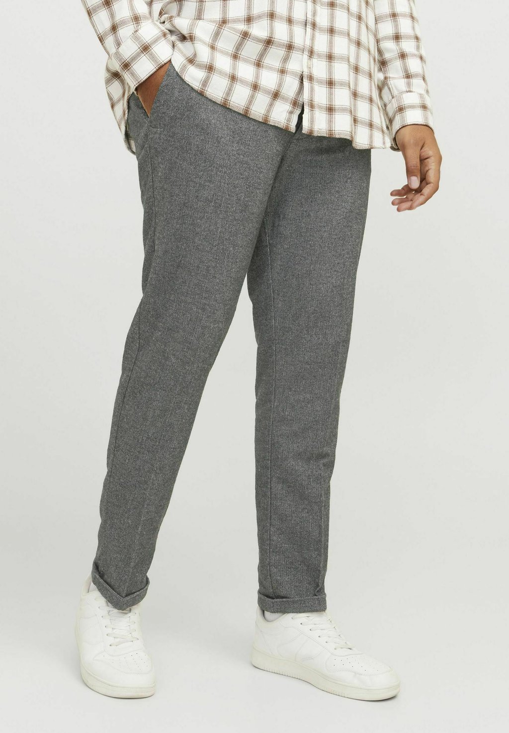 Чиносы Jack & Jones, серый 
Чиносы Jack & Jones, серый