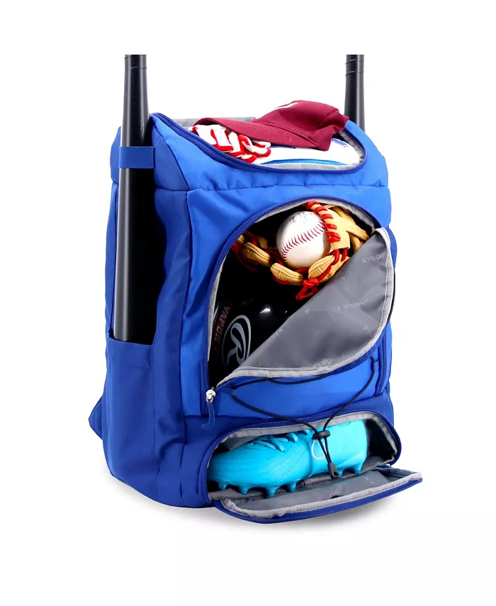 Рюкзак Athlete с отделением для обуви, держателями для биты и ночной видимостью J World, синий
Рюкзак Athlete с отделением для обуви, держателями для биты и ночной видимостью J World, синий