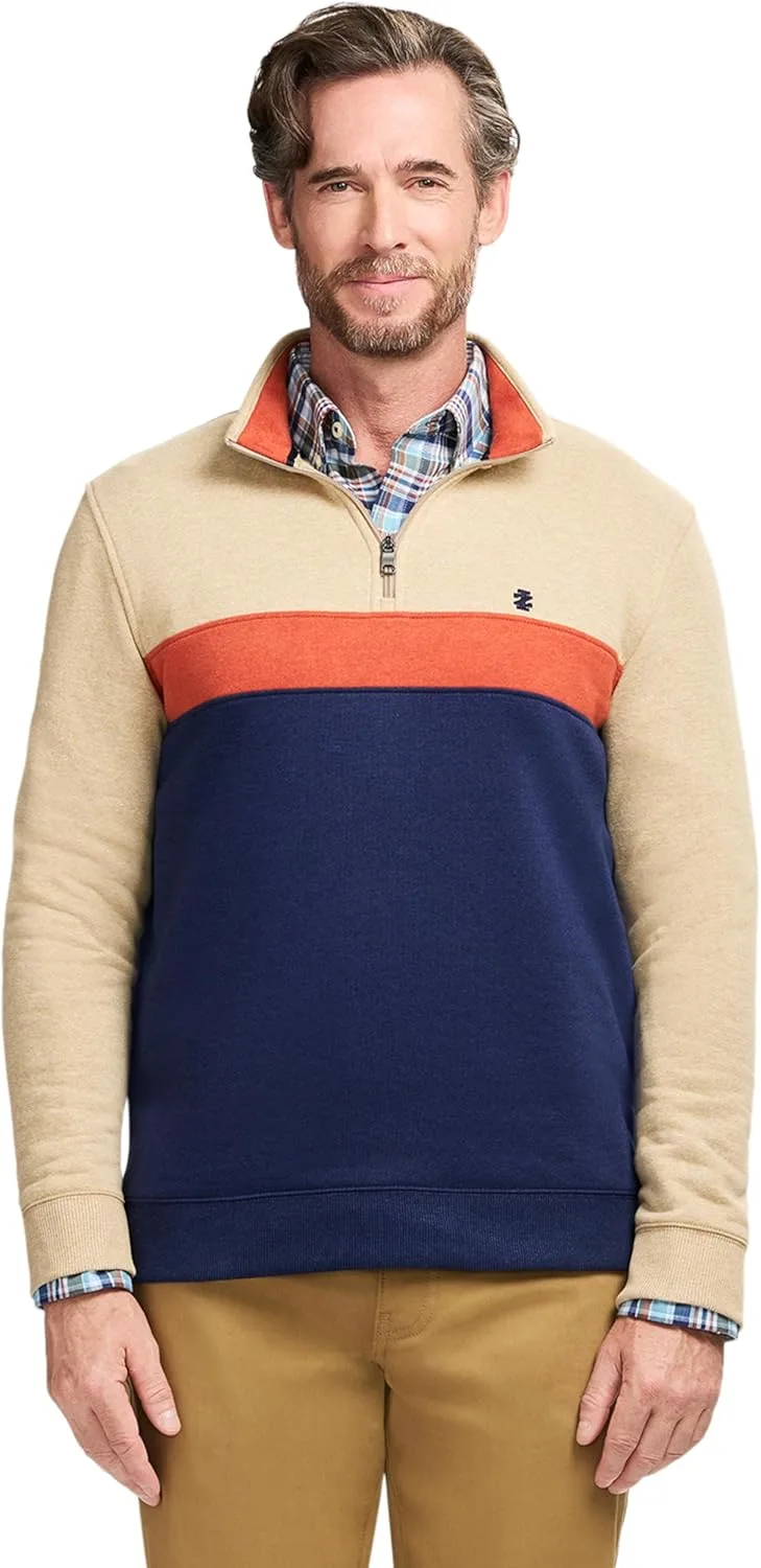 IZOD мужская флисовая толстовка Quarter Zip
IZOD мужская флисовая толстовка Quarter Zip