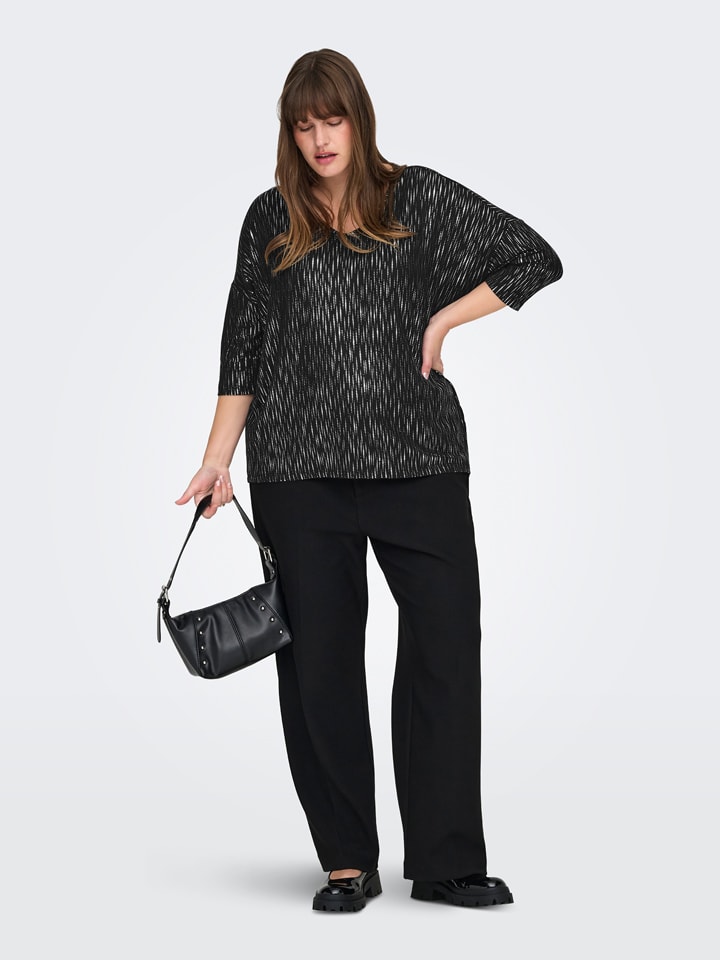 Блузка черного/серебристого цвета ONLY Carmakoma
Блузка черного/серебристого цвета ONLY Carmakoma