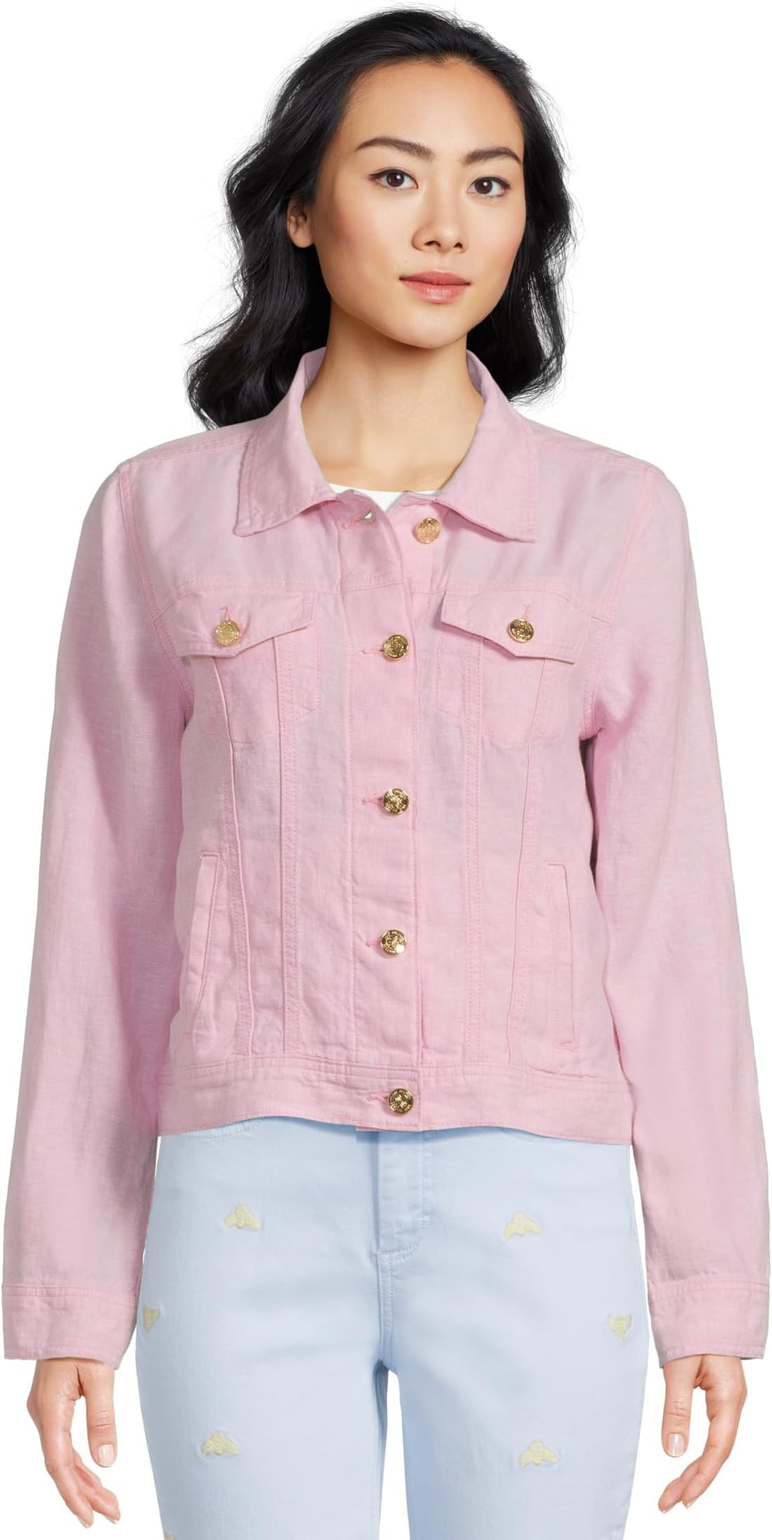 Женская льняная куртка Seaspray Lilly Pulitzer, Conch Shell Pink X Resort White
Женская льняная куртка Seaspray Lilly Pulitzer, Conch Shell Pink X Resort White