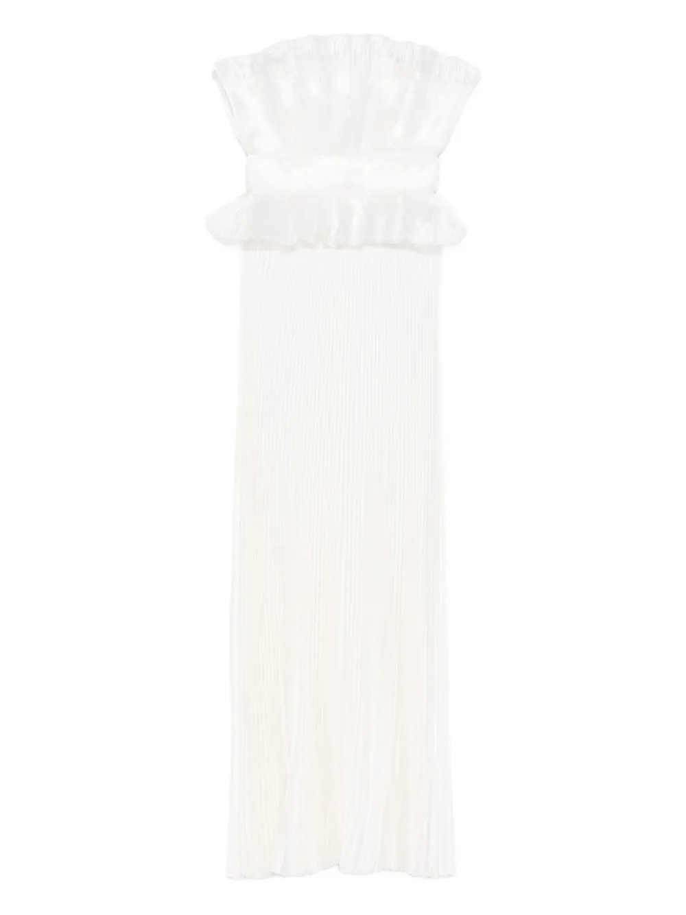 Платье макси Masquerade с оборками L'Idée, нейтральный
Платье макси Masquerade с оборками L'Idée, нейтральный