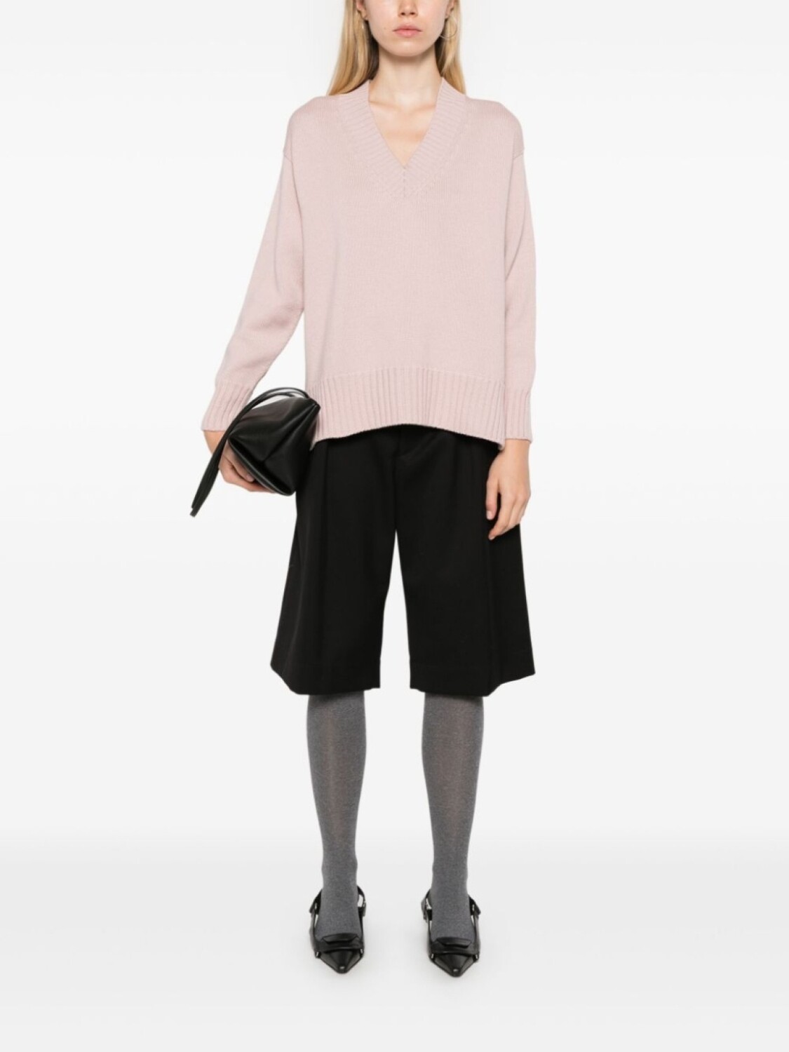 Drumohr свитер с V-образным вырезом и длинными рукавами, розовый
Drumohr свитер с V-образным вырезом и длинными рукавами, розовый